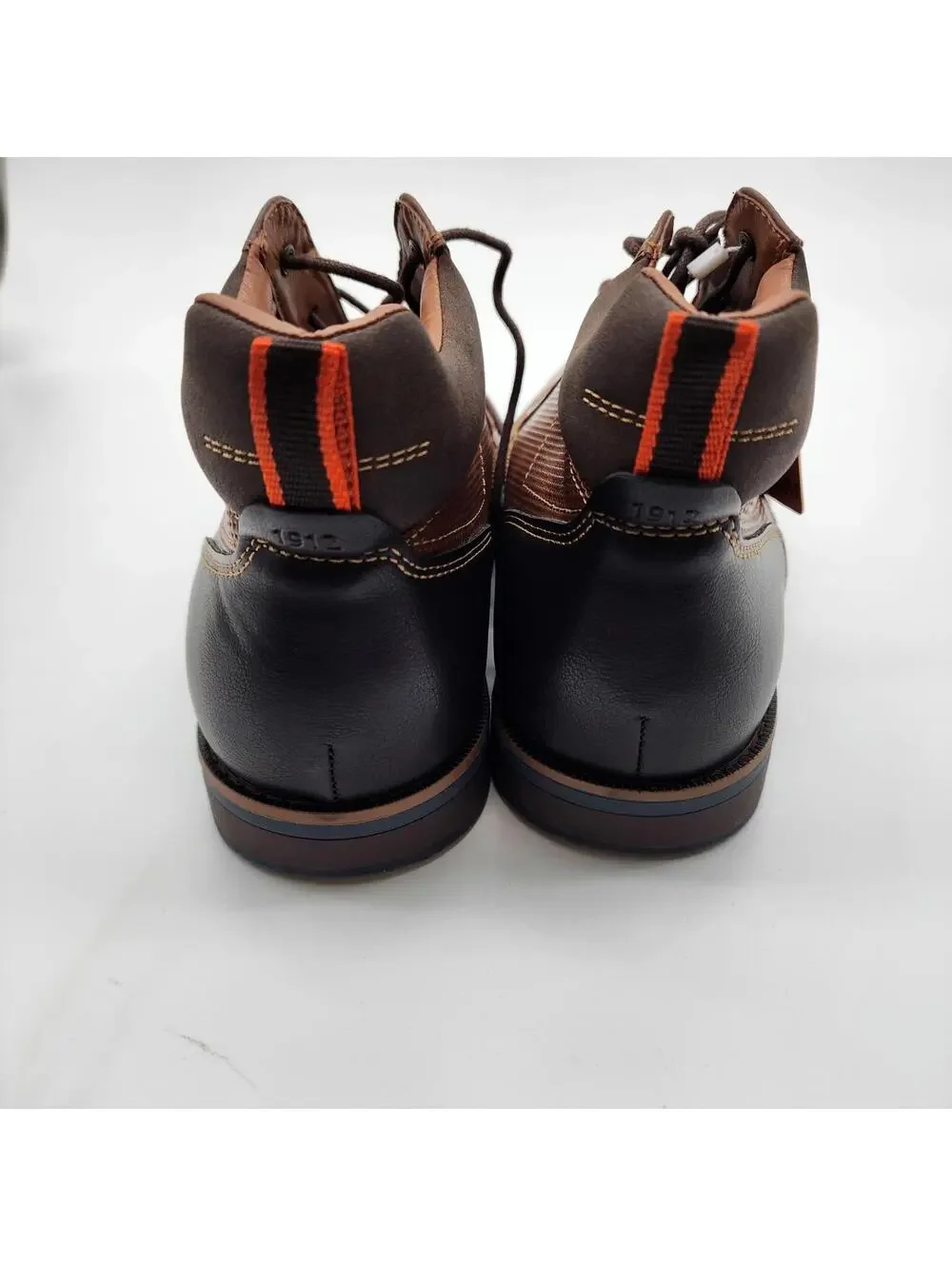 New Nunn Bush Circuit Plain Toe Chukka Work Boot Cognac 85009-221 10.5 W